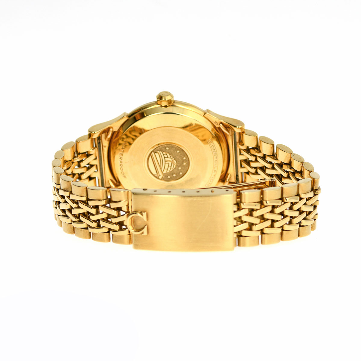 OMEGA constellation gold bracelet01