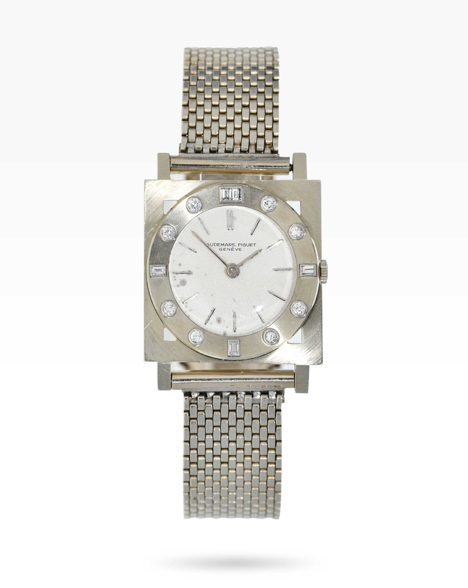 Audemars Piguet Platinum Diamond Bezel with White Gold Case and Bracelet - 2ToneVintage Watches