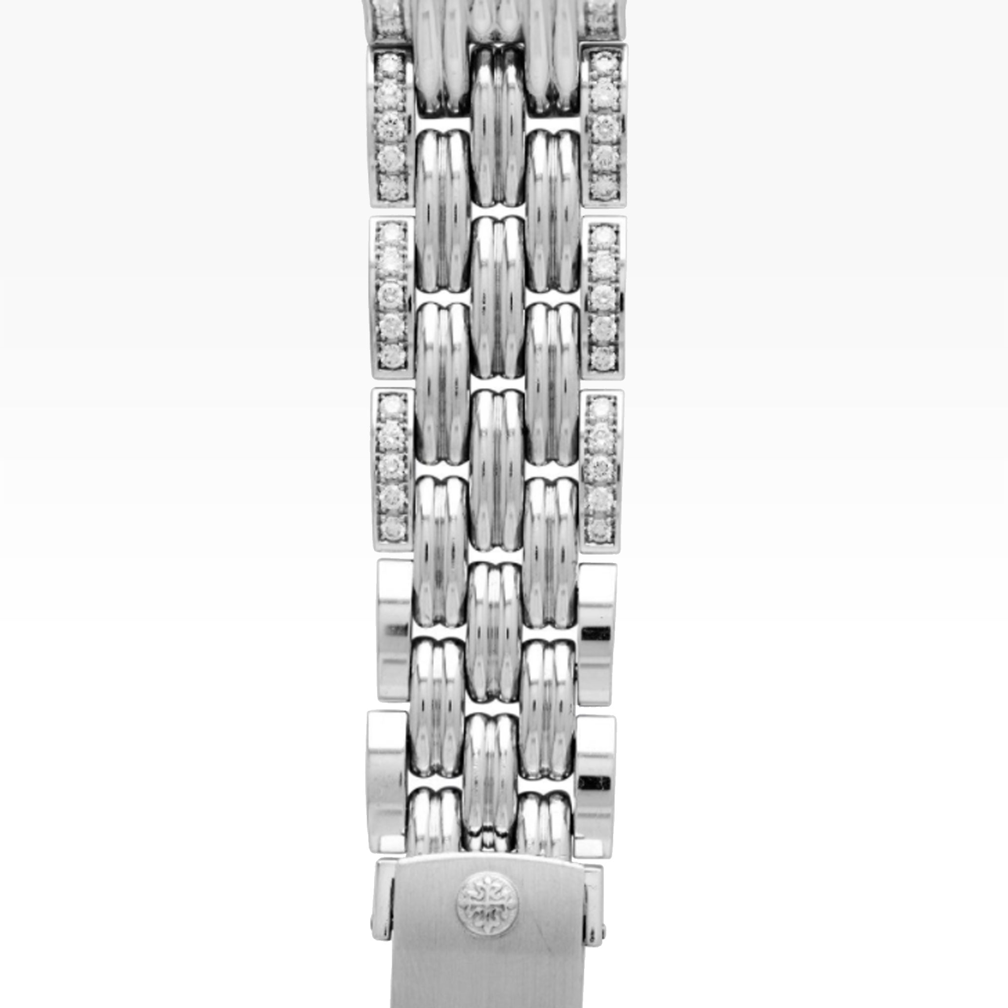 Patek Philippe Calatrava Lady Ref.3965 White Gold Bracelet with Diamond Set