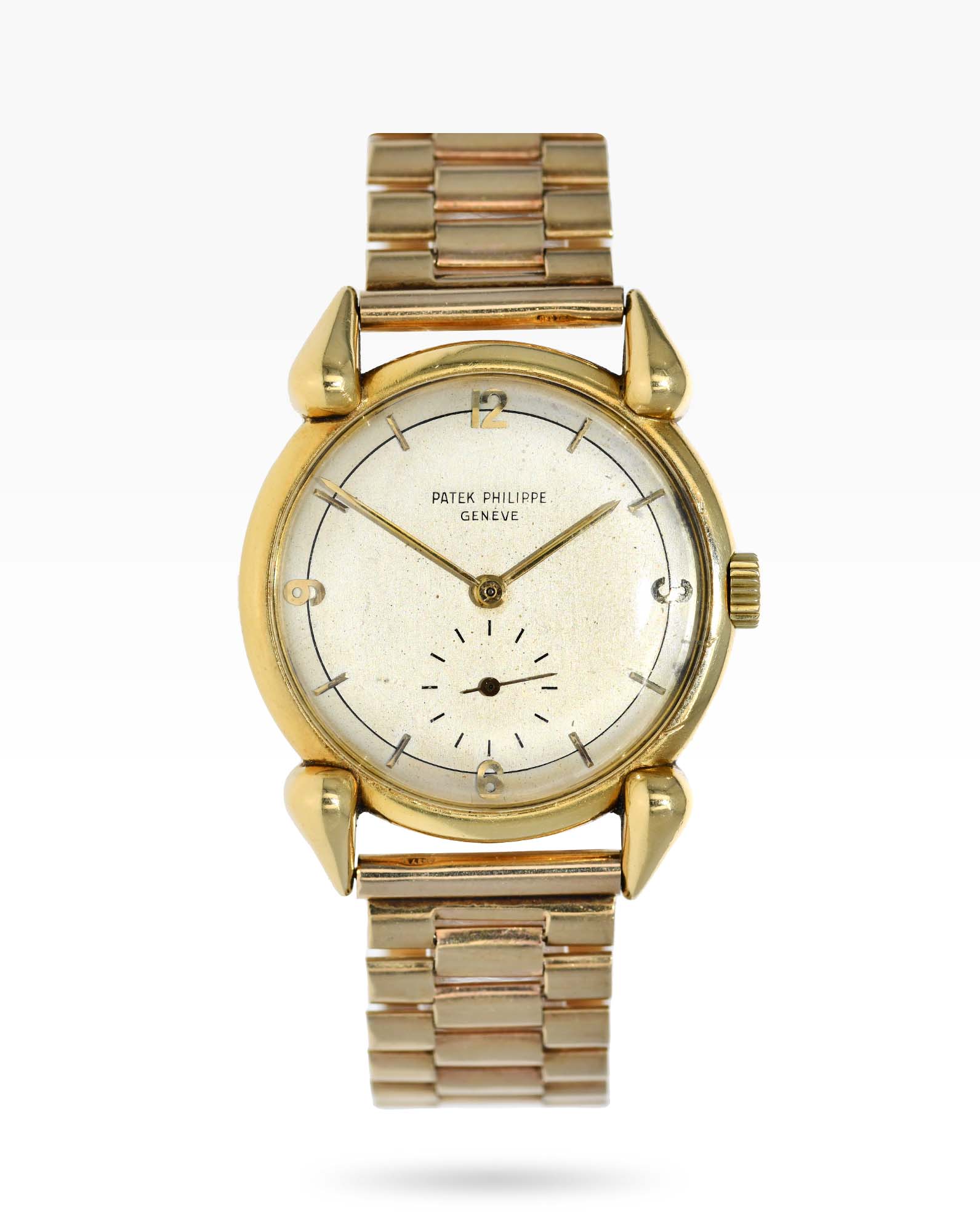 Patek Philippe Calatrava Ref.2432J Bracelet Watch from the 1950s - 2ToneVintage Watches
