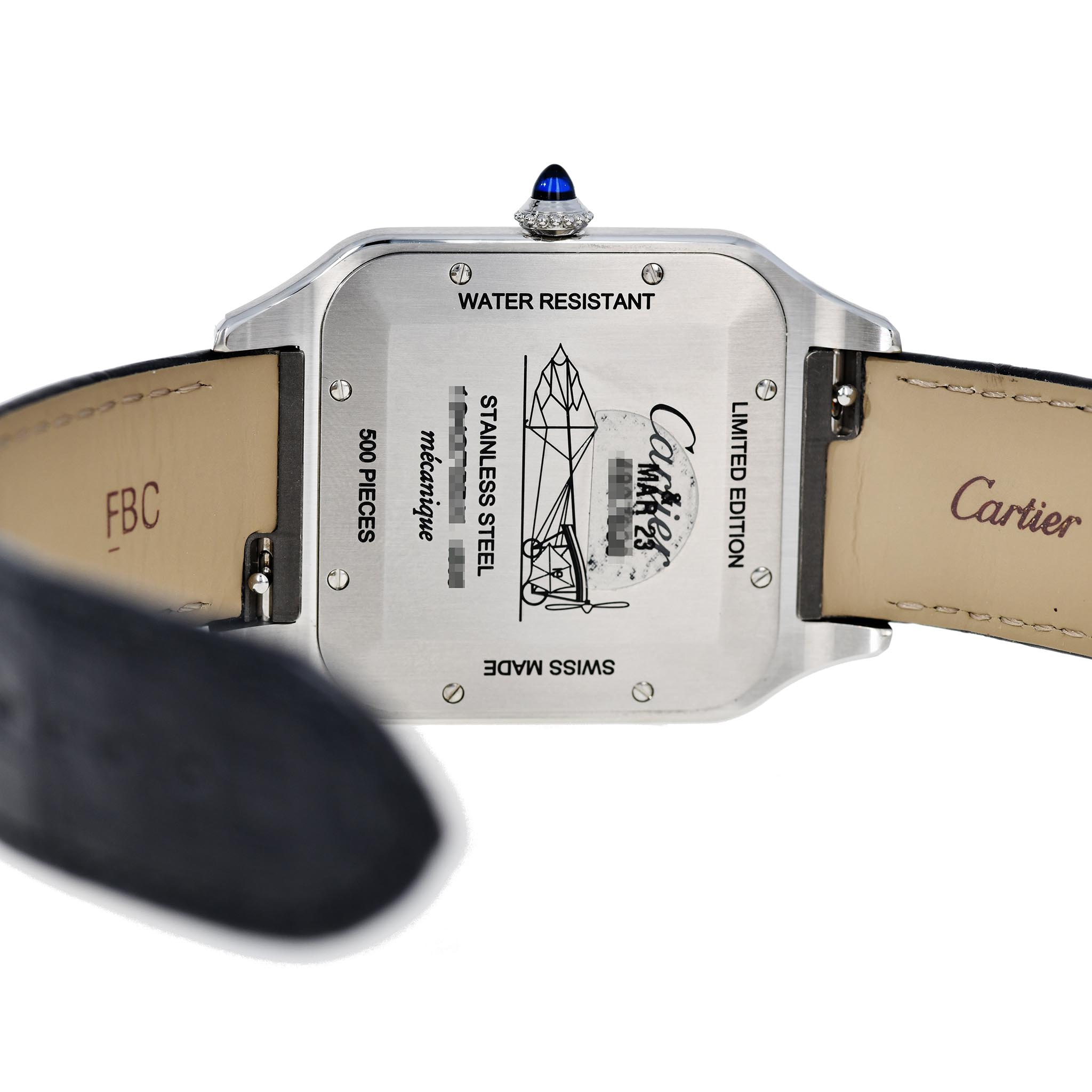 Cartier Santos Dumont XL L.E. 2021 back case copy