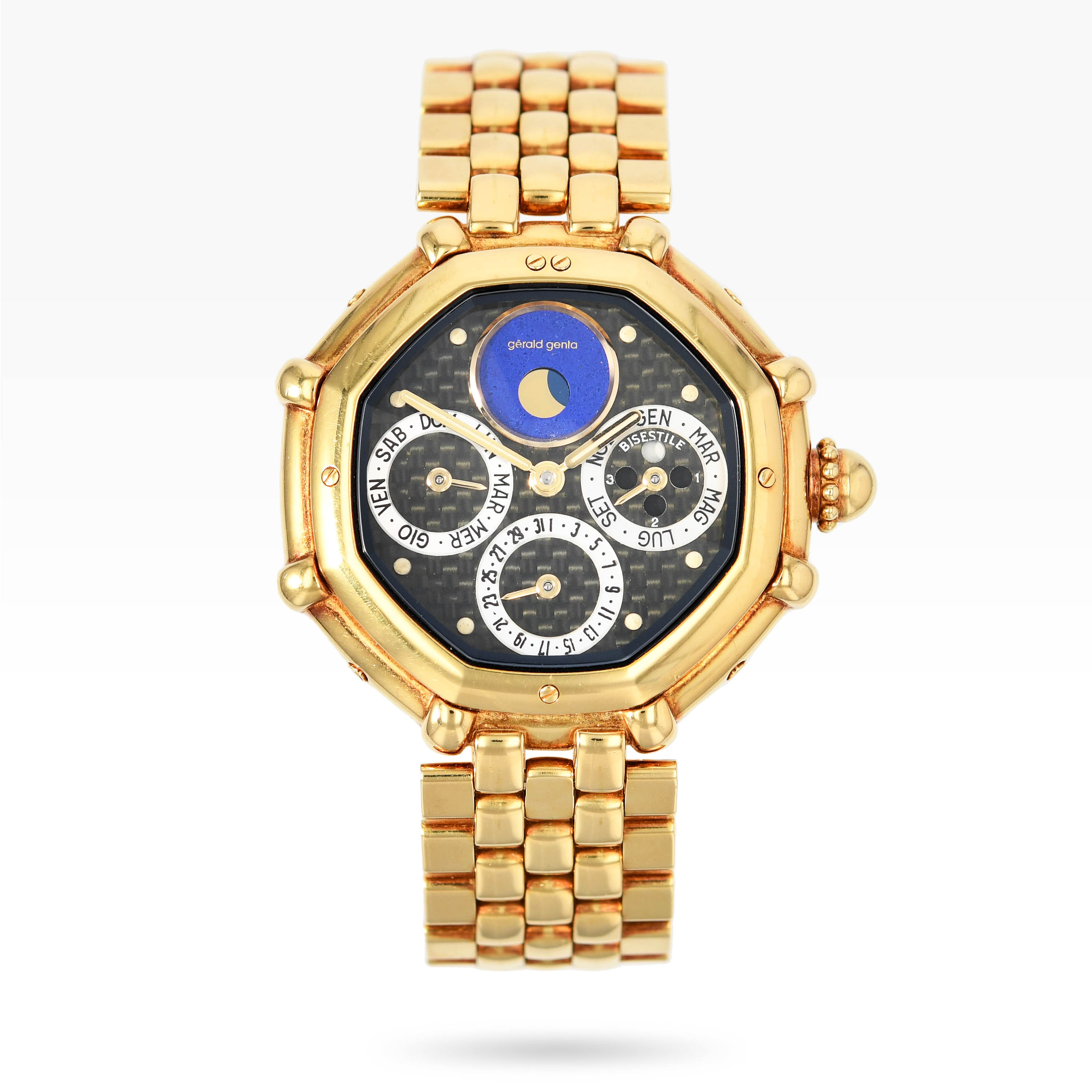 Gerald-genta-success-g33747-automatic-carbon-dial-bracelet-watch-img-main1