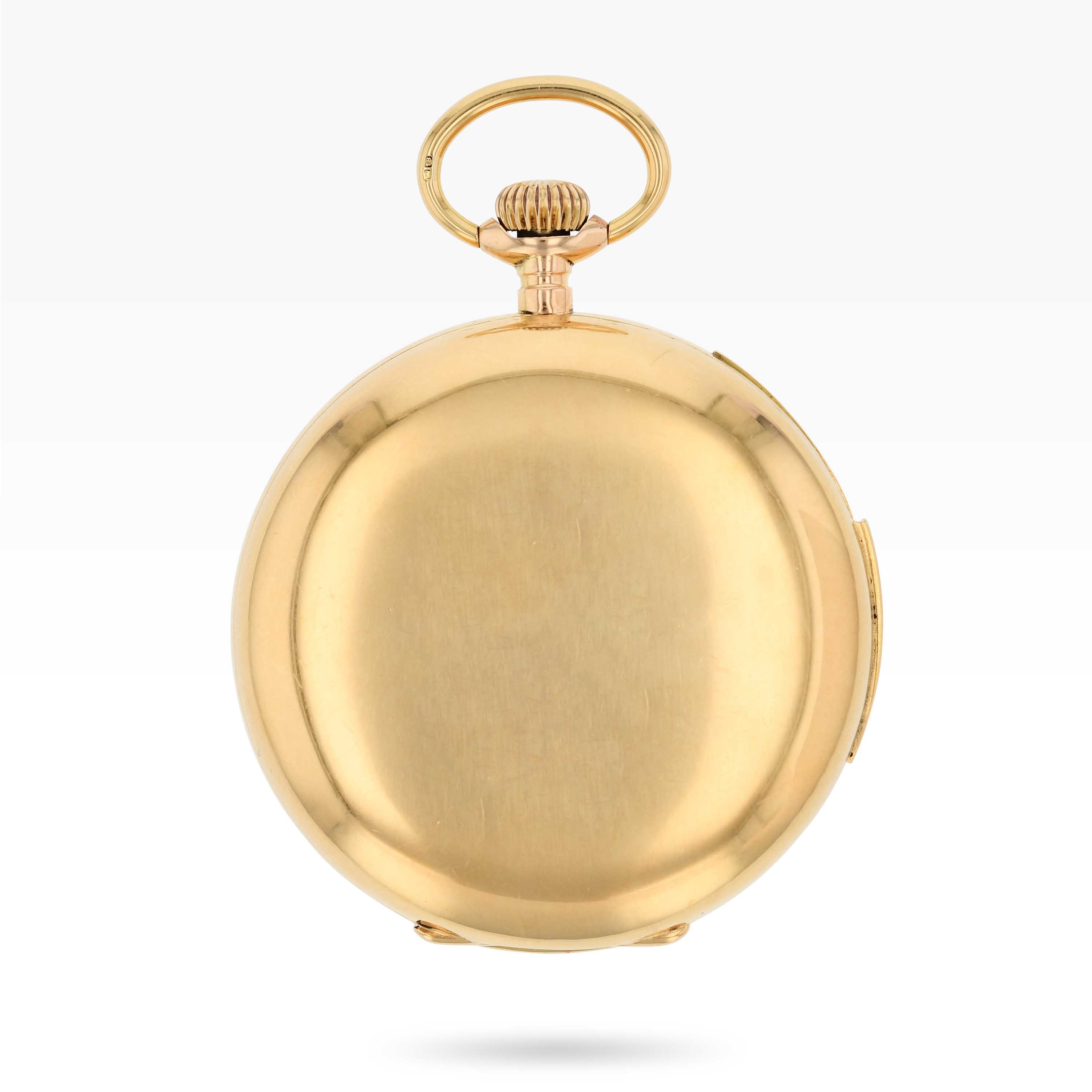 1268PW1 Barbezat-Bôle Le Loche Yellow Gold Minute Repeater Pocket Watch img-main3