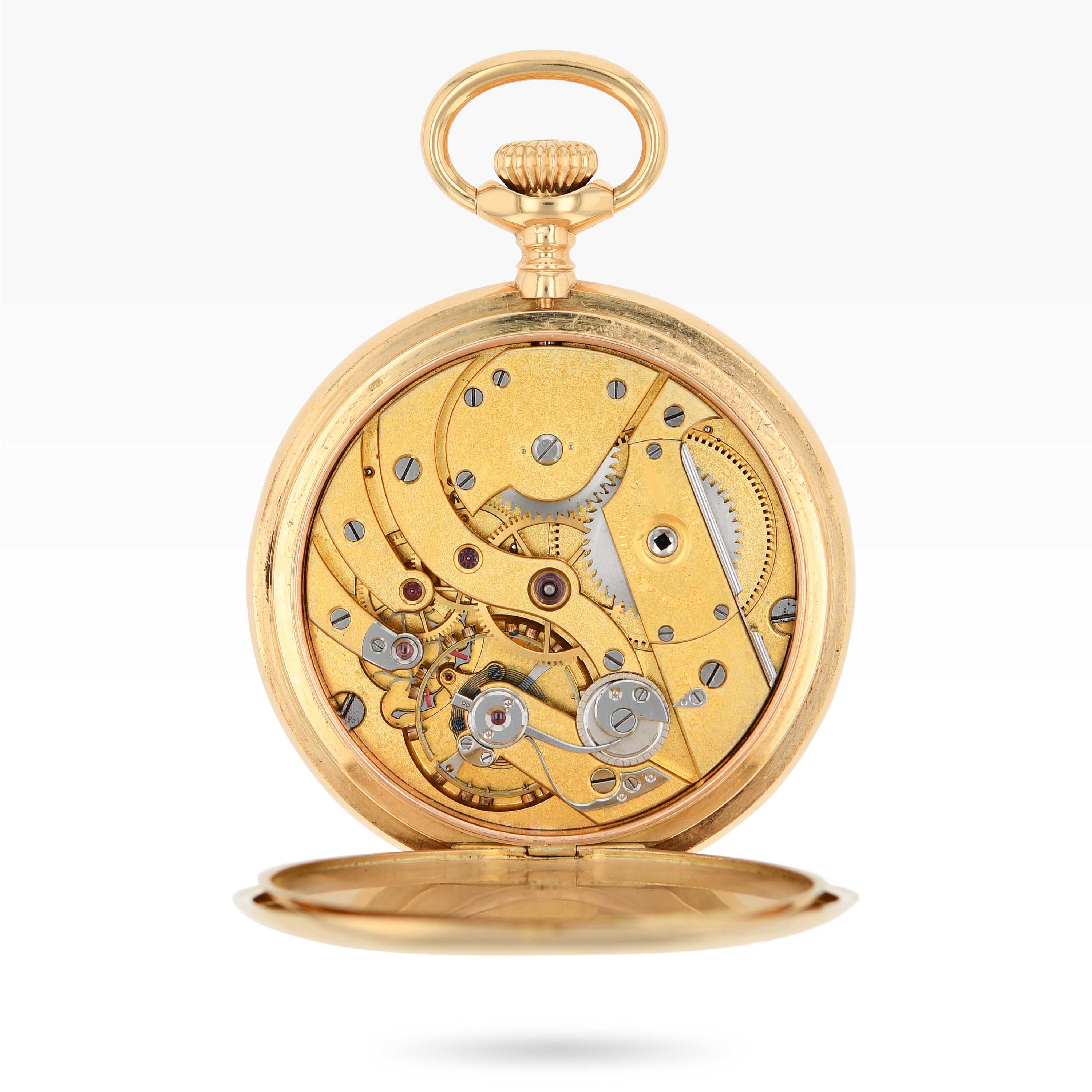 1302PW1 Patek Philippe Hunter Case with suspended Breguet numerals Pocket Watch img-main5
