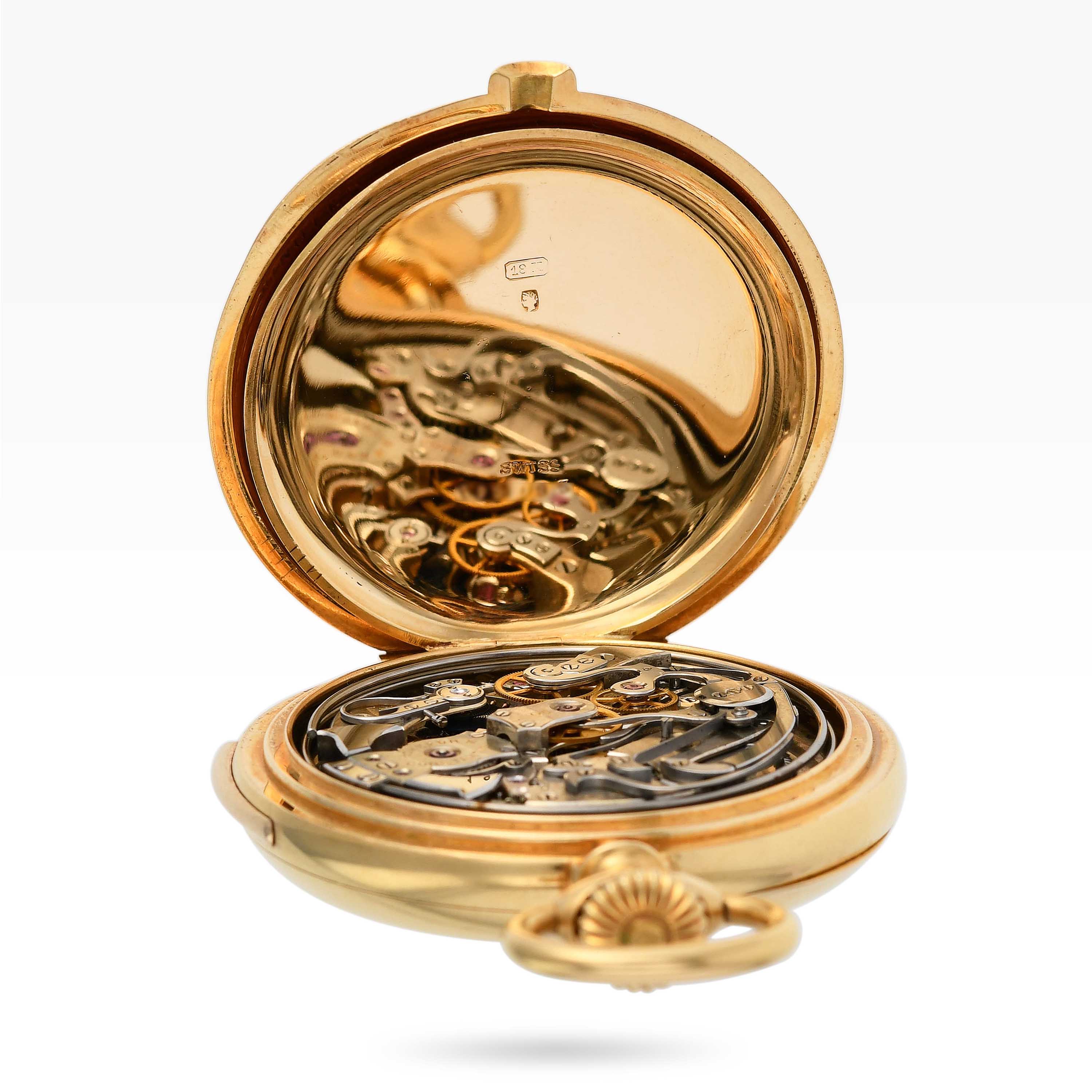 1324VC1 Vacheron 30 Minute-counter, Minute Repeater, pocket watch yellow gold img-main5