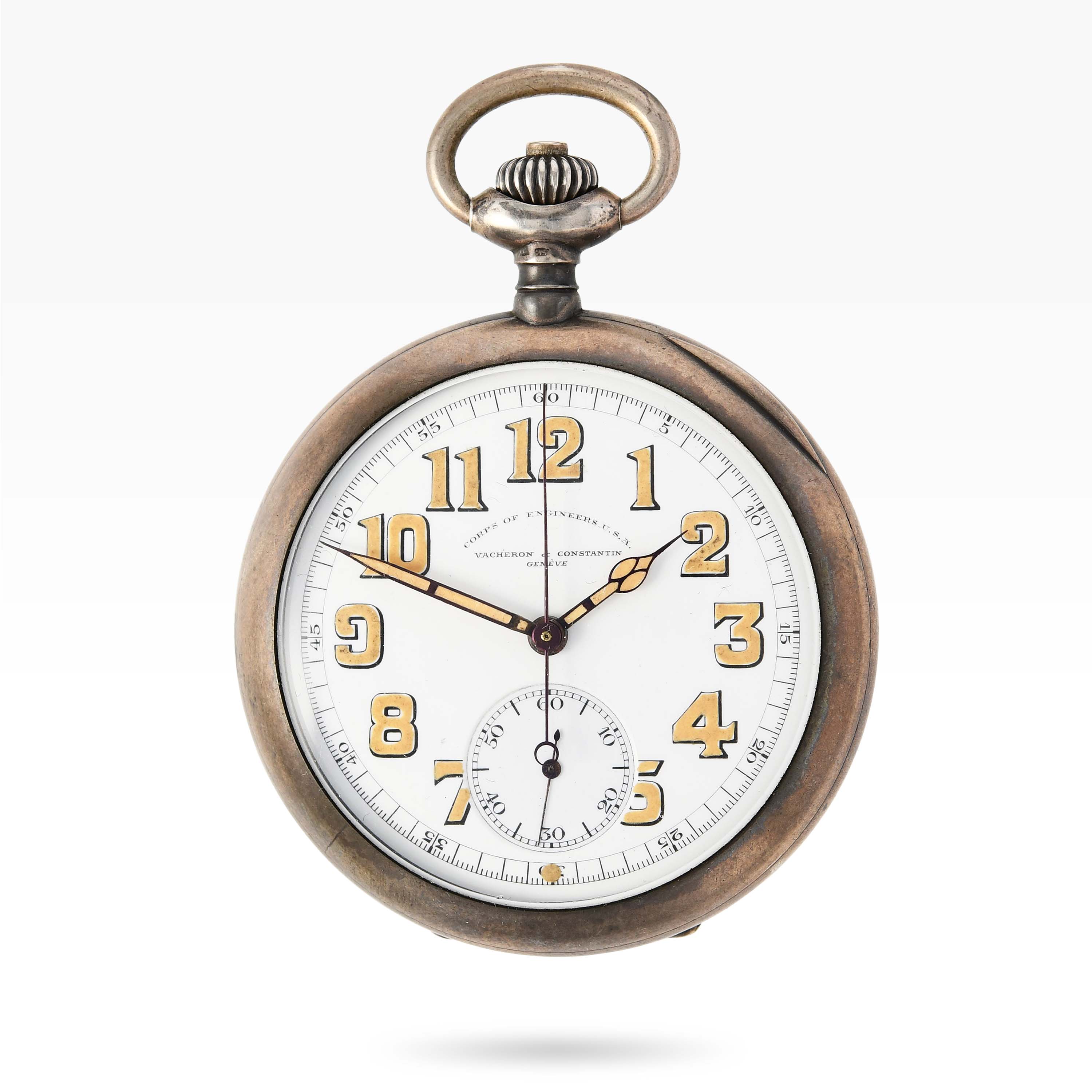 1326VC1 Vacheron Constantin Made for the Corps of Engineers (USA) pocket watch in silver img-main1